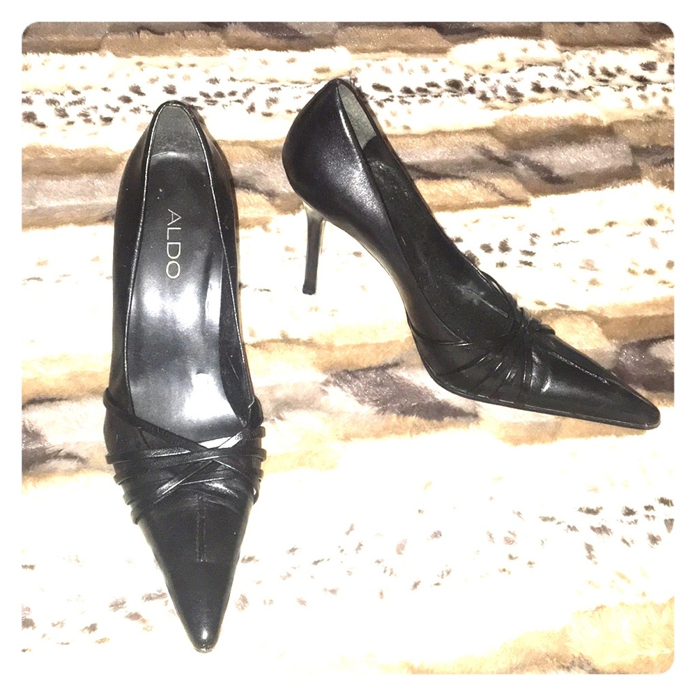 Aldo black heels